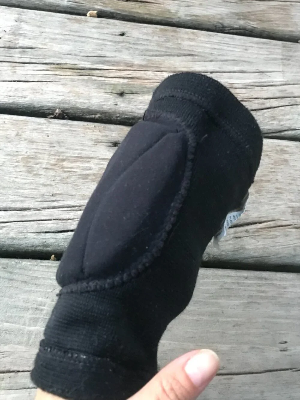 Nike Volleyball Knee Pads Girls/Womens XS/S Black w/ White Swoosh